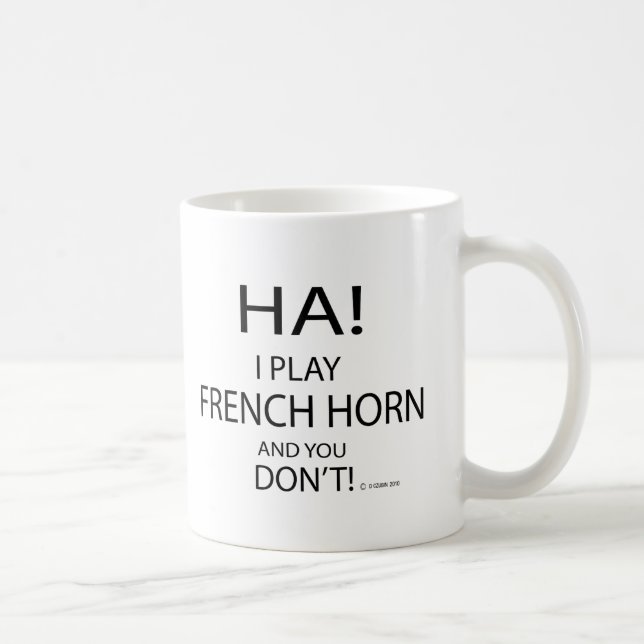 Ha French Horn Tasse (Rechts)