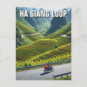 Ha Giang Loop Vietnam Travel Postkarte