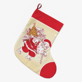 Ha Ha Frohe Weihnachten Grosser Weihnachtsfest Str Großer Weihnachtsstrumpf