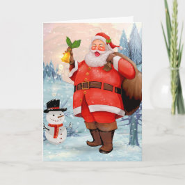 Ha Ha Frohe Weihnachtskarte Feiertagskarte