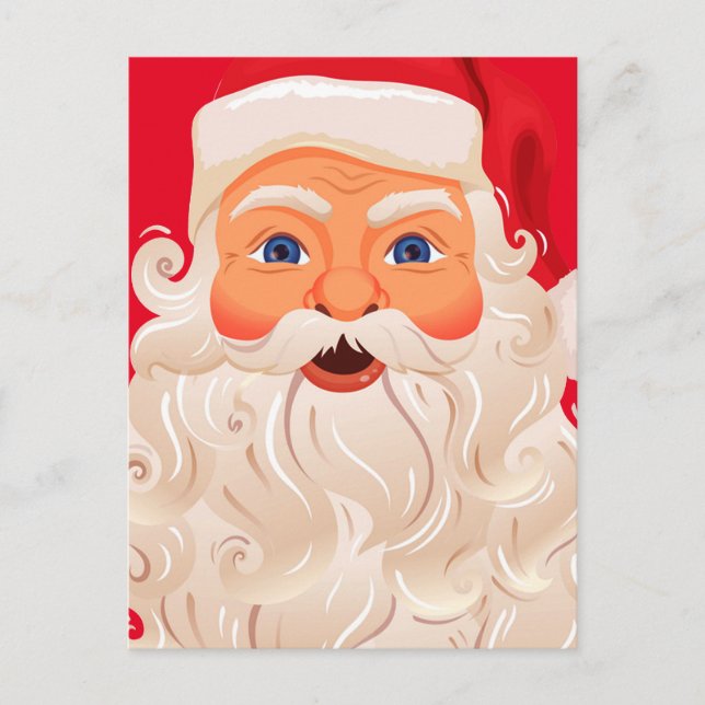 Ha Ha Merry Christmas Postkarte (Vorderseite)