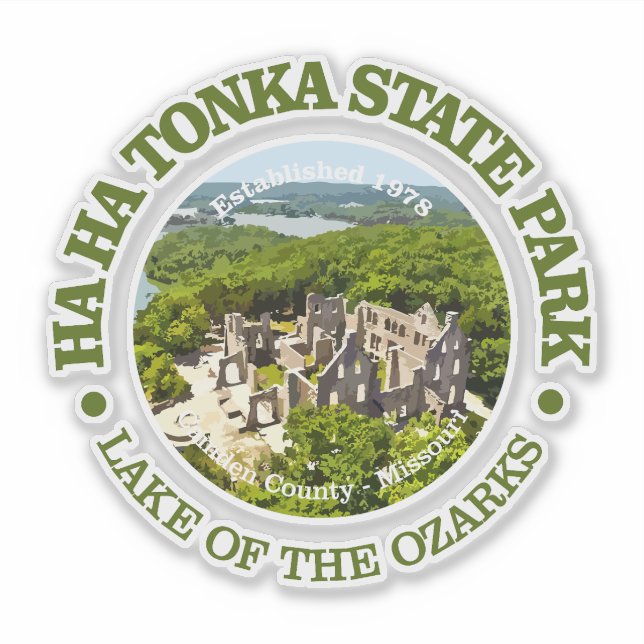 Ha Ha Tonka SP Aufkleber (Vorderseite)