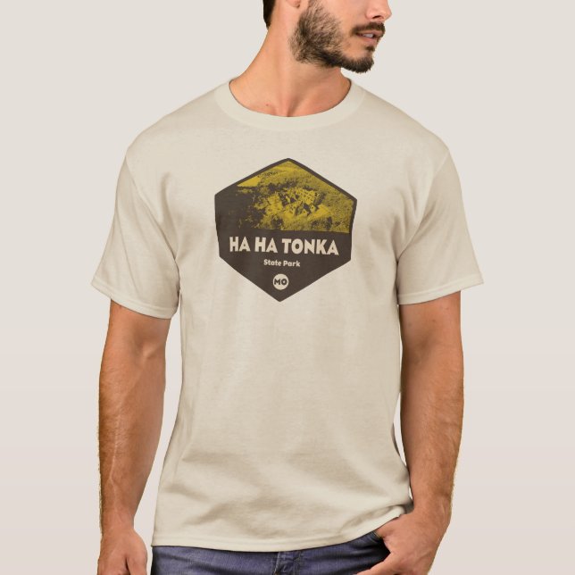 Ha Ha Tonka Staat Park Missouri T-Shirt (Vorderseite)