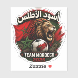 🇲🇦 HA HNA JINA Team Marokko Spieltag 2026  Aufkleber