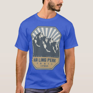 Ha Ling Peakrail Alberta Wanderweg Familie T-Shirt