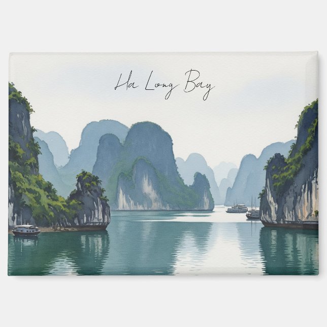 Ha Long Bay Vietnam Magnet (Vorderseite)