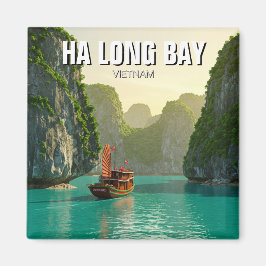 Ha Long Bay Vietnam Travel Magnet