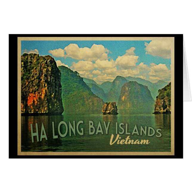 Ha-Long-Bucht-Inseln Vietnam (Vorderseite (Horizontal))