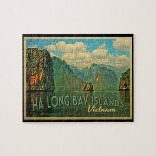 Ha-Long-Bucht-Inseln Vietnam Puzzle