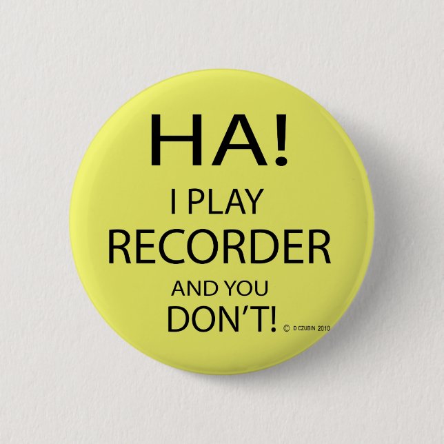 Ha Recorder Button (Vorderseite)