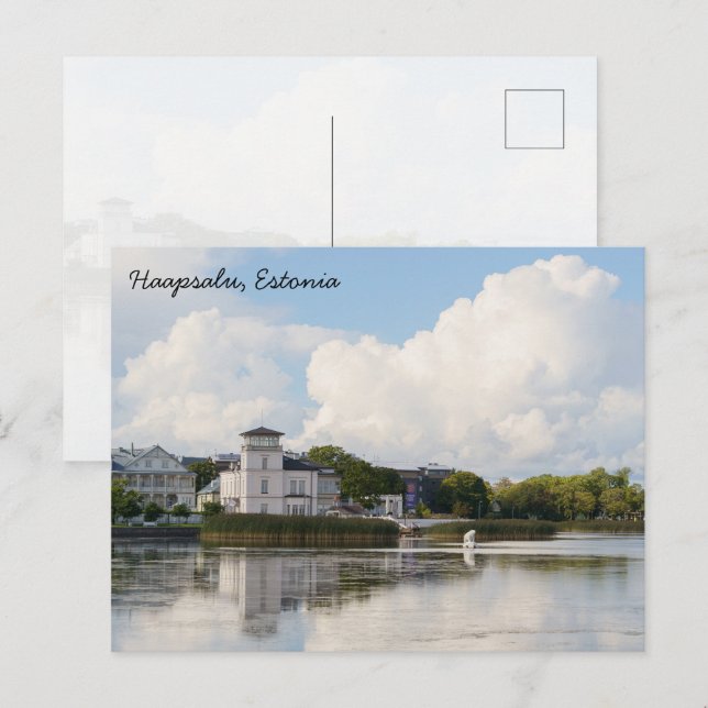 Haapsalu-Küste, Estland Reise Postkarte (Vorne/Hinten)