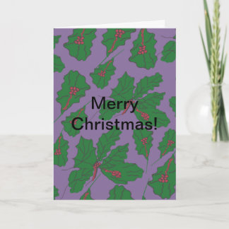 Haapy Holly Days Karte