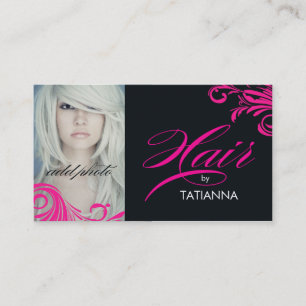 Haar 311 durch Pink Visitenkarte