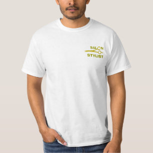 Haar-Ausschnitt Scissors den beruflichen T-Shirt