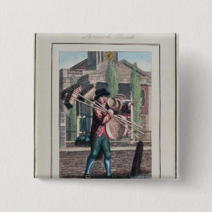 Haar-Besen, Shoreditch Kirche Button