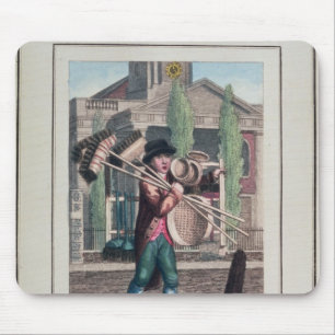 Haar-Besen, Shoreditch Kirche Mousepad