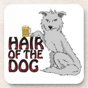 Haar des HundeUntersetzer-Sets Untersetzer