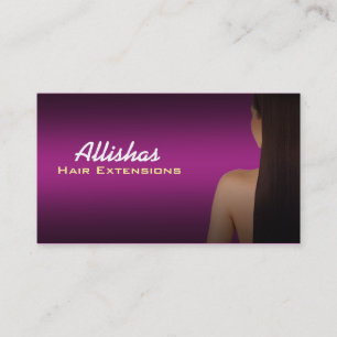 Haar-Erweiterungs-Visitenkarten Visitenkarte