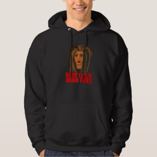 Haar Loc'd Geist Freie Locs Dreadlocks Hoodie