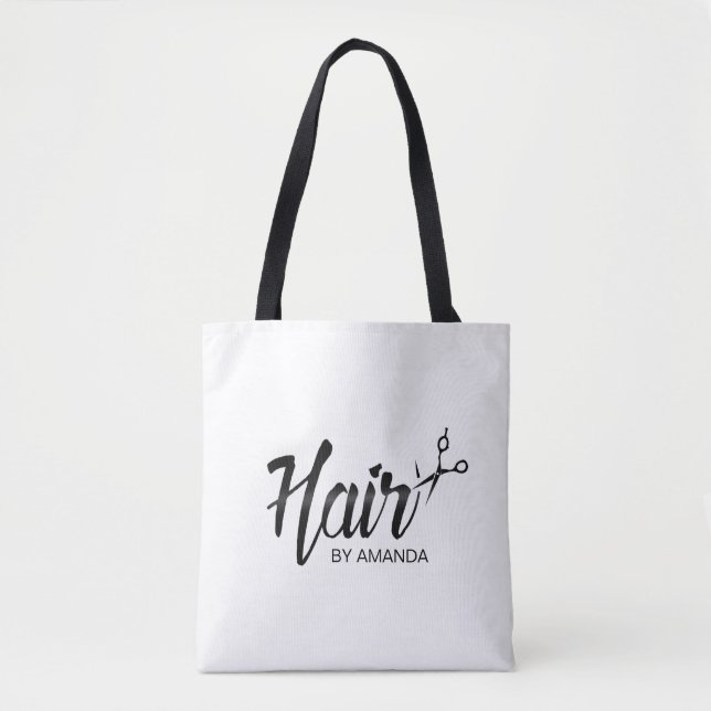 Haar-Stylist-eleganter Skript-Haar-Salon (Vorderseite)