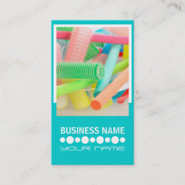 Haar-Stylist-Geschäfts-Karte Visitenkarte