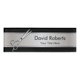 Haar-Stylist-Haar-Salon-Friseur-Geschäft Namenschild