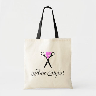 Haar-Stylist (Rosa/Scheren) Tragetasche