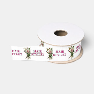 Haar-Stylist-Rose Ripsband