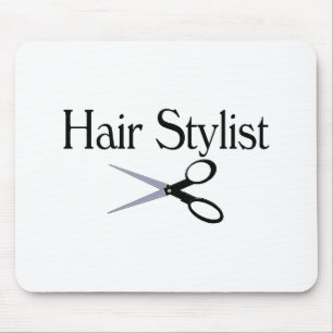 Haar-Stylist-Scheren Mousepad
