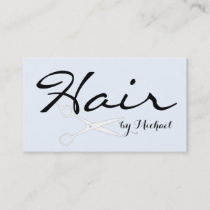 Haar-Stylist-Verabredung - blauer Körper #2 Alice Terminkarte