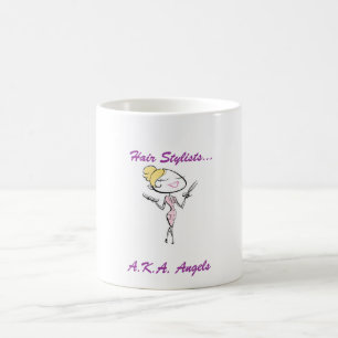 Haar-Stylisten sind Engel Tasse