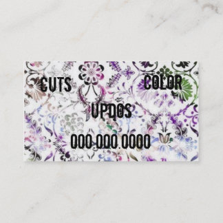 Haar-Stylistkarte Visitenkarte