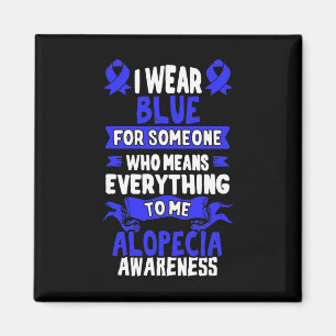 Haarausfall Bewusstsein - Alopezie Areata Magnet