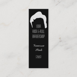 Haarcosmetology-Friseur-Salon Mini Visitenkarte