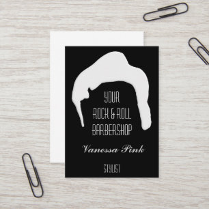 Haarcosmetology-Friseur-Salon Visitenkarte