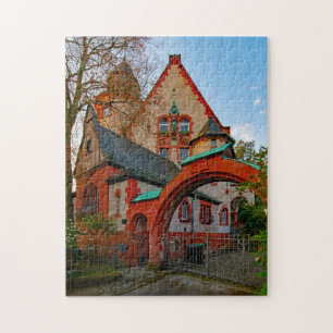 Haardt Corner House Darmstadt Hesse Deutschland. Puzzle