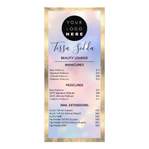 Haare Makeup Nägel Manicure Pediküre WELLNESS-CENT Werbekarte