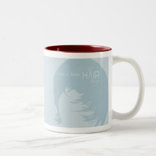 Haarentwürfe 1 - Tasse, Cup Zweifarbige Tasse