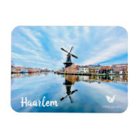 Haarlem Windmill Kühlschrankmagnet von Velvet Esca