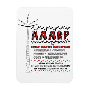 HAARP Super Heizung der Ionosphäre Magnet
