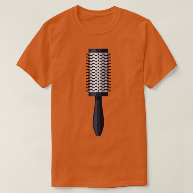 Haarroller Brush T-Shirt (Design vorne)
