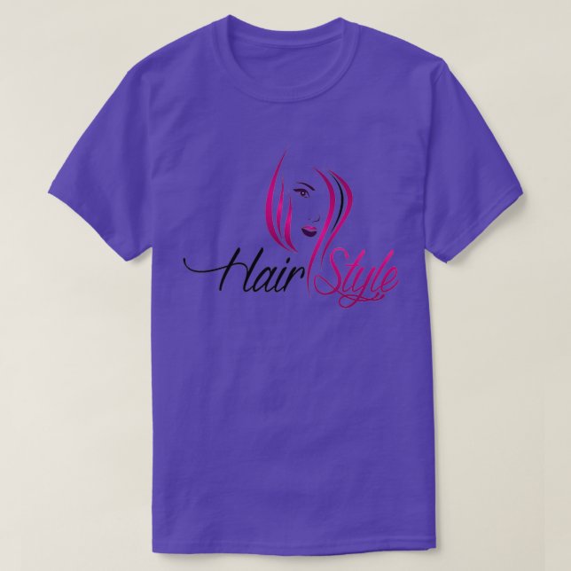 Haarstil 2 T-Shirt (Design vorne)