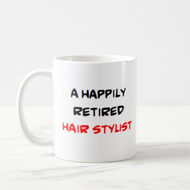 Haarstylistin Kaffeetasse (Links)