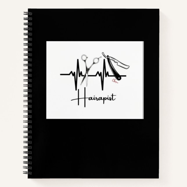 Haartherapeut Notizbuch (Vorderseite)