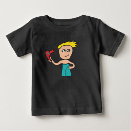Haartrocknen Baby T-shirt