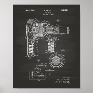 Haartrockner 1929 Patentenkabine Poster