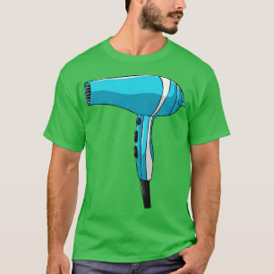 Haartrockner Friseur Barbier T-Shirt