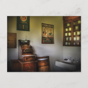 Haartrockner - Umsetzung der Haarpflege Postkarte