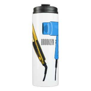 Haartrockner und Haarstreuer Thermosbecher