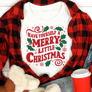 Hab ein fröhliches kleines Weihnachtsfest Tri-Blend Shirt